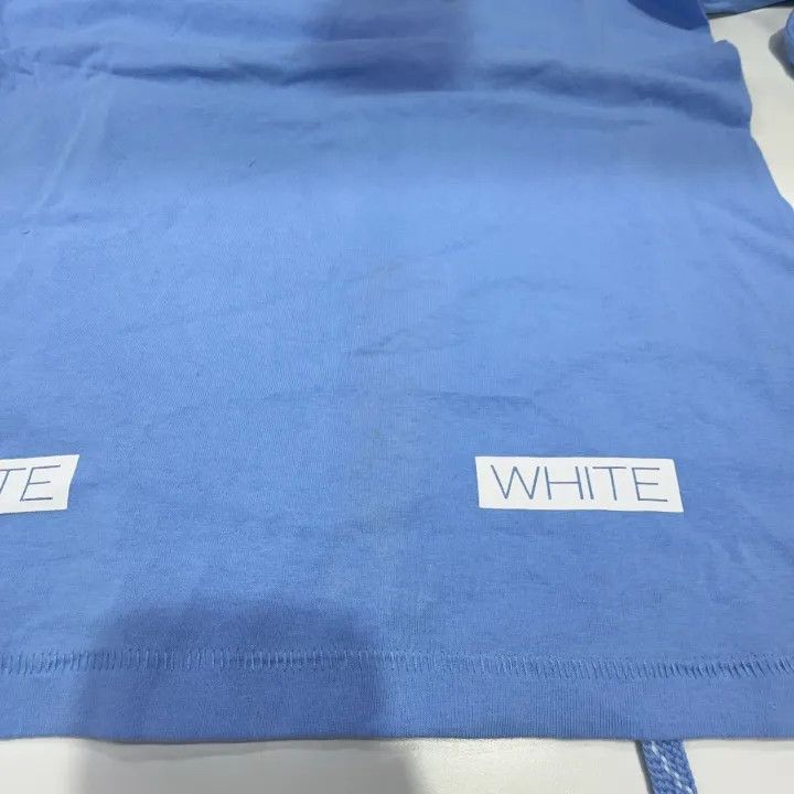 Off-White OFF-WHITE C/O Long Sleeve Striped T-Shirt 0079 Size US S / EU 44-46 / 1 - 7 Thumbnail