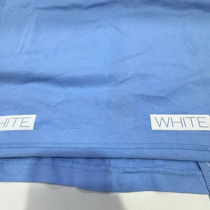 Off-White OFF-WHITE C/O Long Sleeve Striped T-Shirt 0079 Size US S / EU 44-46 / 1 - 9 Thumbnail