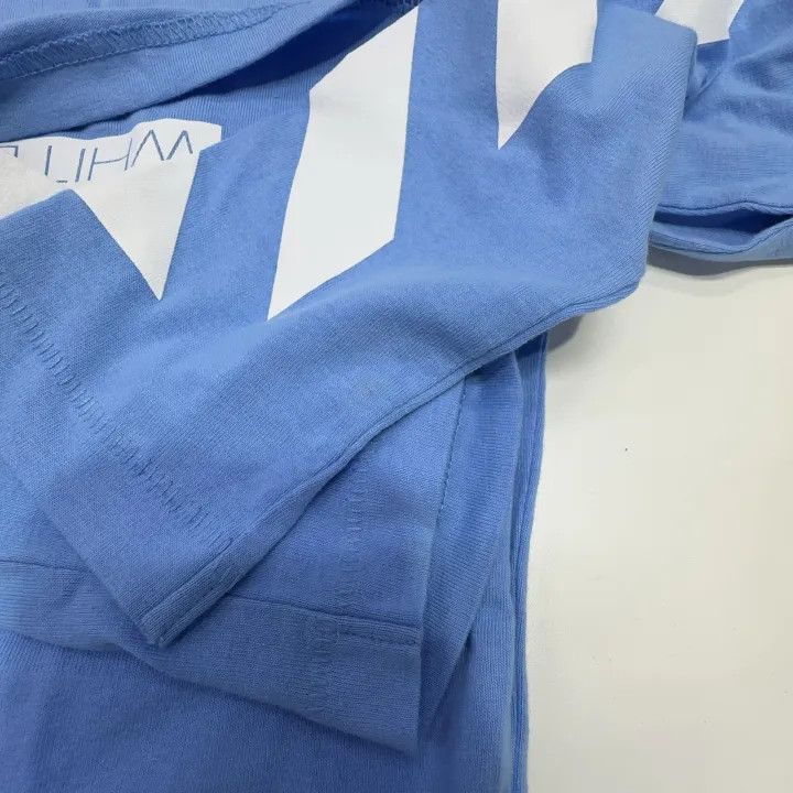 Off-White OFF-WHITE C/O Long Sleeve Striped T-Shirt 0079 Size US S / EU 44-46 / 1 - 11 Thumbnail