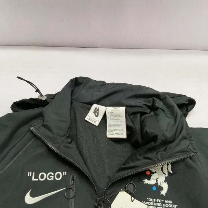 Off-White Nike x Off-White Black Men's Track Jacket 0079 Size US S / EU 44-46 / 1 - 15 Thumbnail