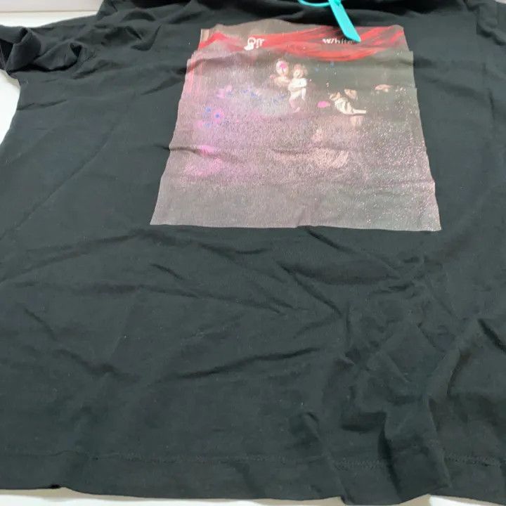 Off-White Off-White Black Graphic Short Sleeve T-Shirt 0079 Size US XS / EU 42 / 0 - 8 Thumbnail