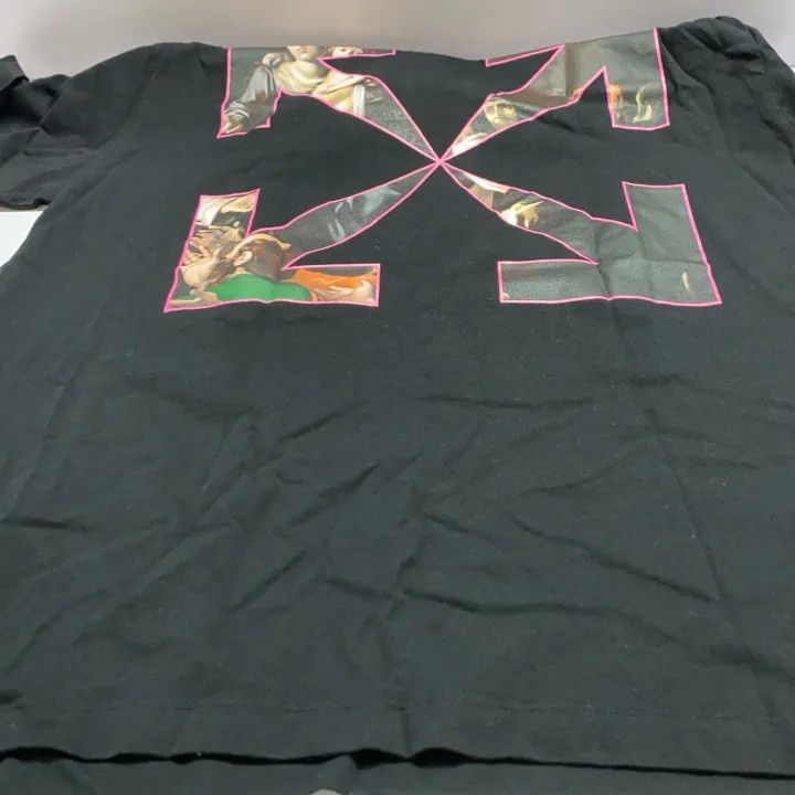 Off-White Off-White Black Graphic Short Sleeve T-Shirt 0079 Size US XS / EU 42 / 0 - 10 Thumbnail