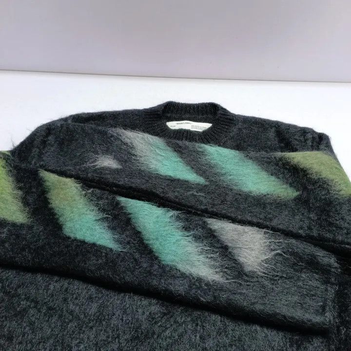 Off-White Off-White Gradient Color Knit Sweater for Men 0079 Size US XXS / EU 40 - 8 Thumbnail