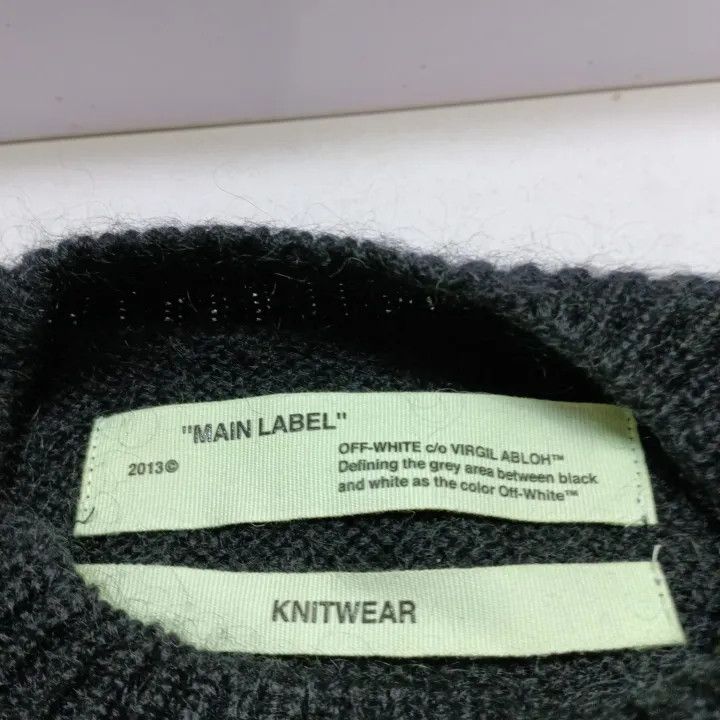 Off-White Off-White Gradient Color Knit Sweater for Men 0079 Size US XXS / EU 40 - 4 Thumbnail
