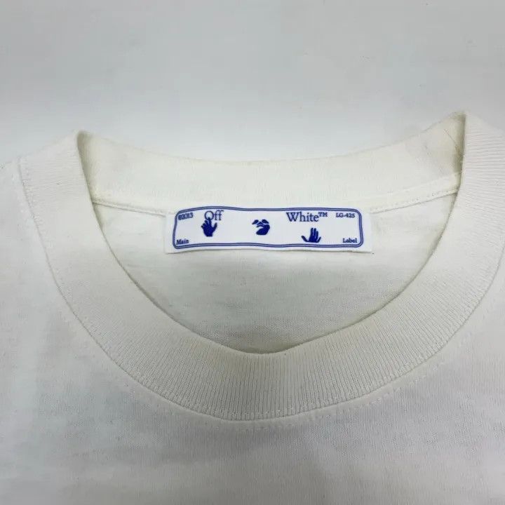 Off-White Off-White Casual Simple Round Neck T-Shirt 0079 Size US L / EU 52-54 / 3 - 5 Thumbnail