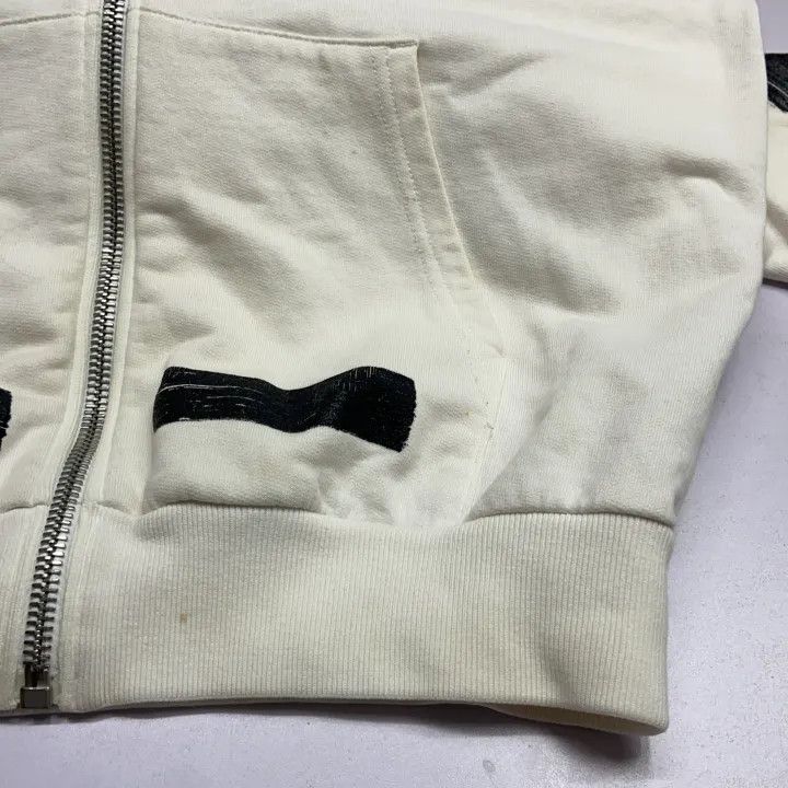 Off-White Off-White Black Arrow Zip Hoodie Sweatshirt 0079 Size US S / EU 44-46 / 1 - 18 Thumbnail