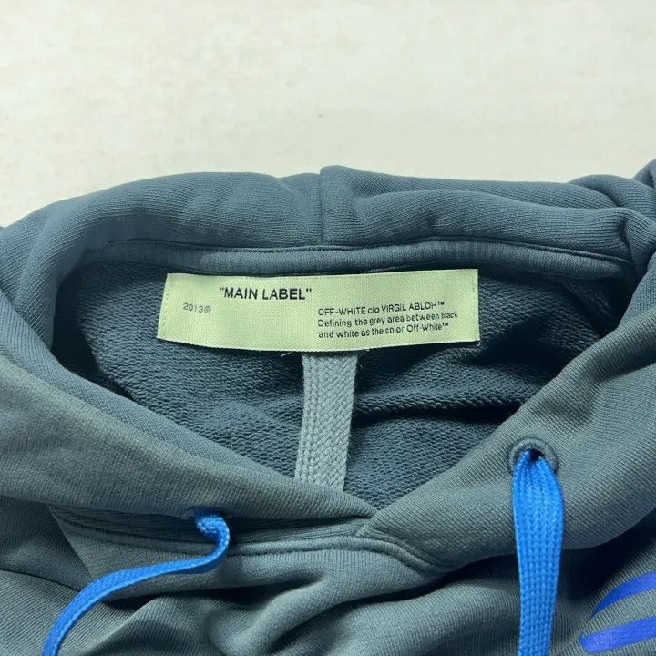 Off-White Off-White Religious Art Drawstring Hoodie 0079 Size US XXS / EU 40 - 2 Thumbnail