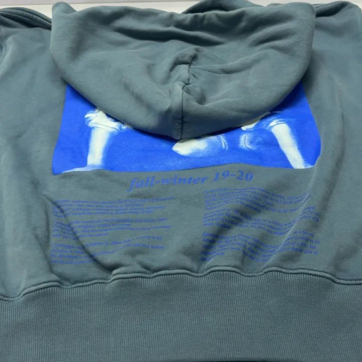 Off-White Off-White Religious Art Drawstring Hoodie 0079 Size US XXS / EU 40 - 5 Thumbnail