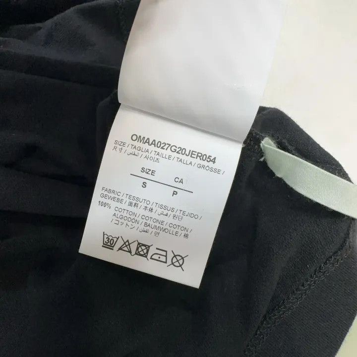 Off-White Off-White Classic Logo Tape Short Sleeve Tee 0079 Size US S / EU 44-46 / 1 - 3 Thumbnail