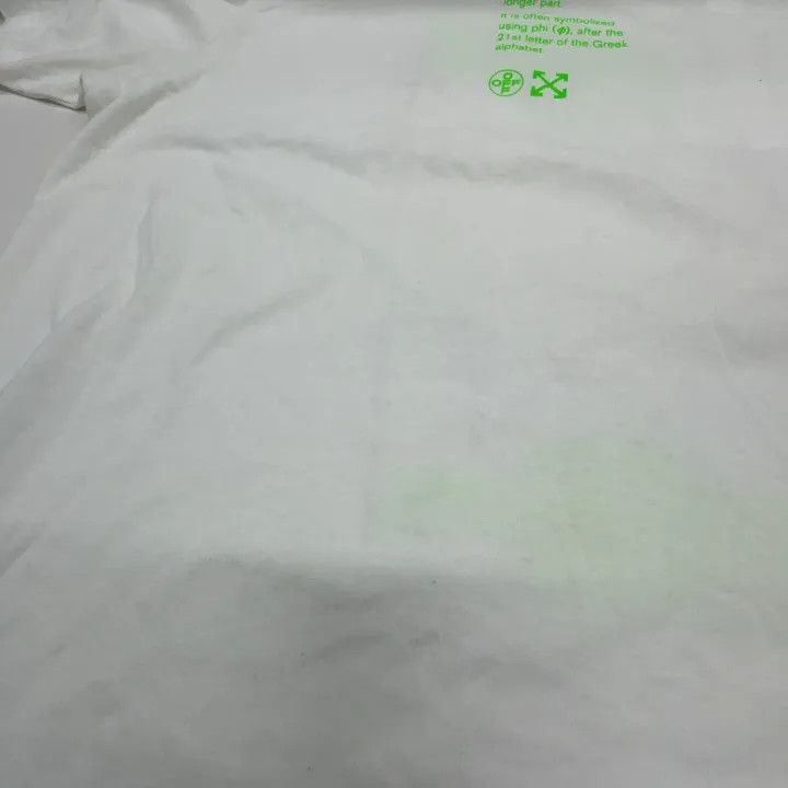 Off-White OFF-WHITE Graphic Print Loose Fit T-Shirt 0079 Size US M / EU 48-50 / 2 - 11 Thumbnail