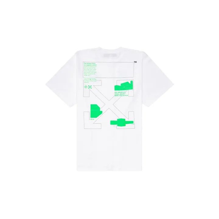 Off-White OFF-WHITE Graphic Print Loose Fit T-Shirt 0079 Size US M / EU 48-50 / 2 - 2 Thumbnail