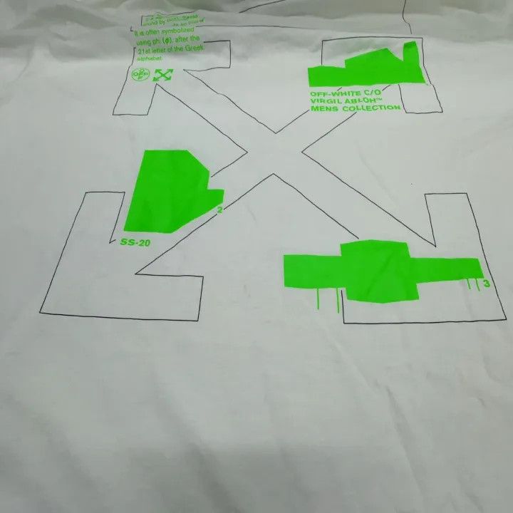 Off-White OFF-WHITE Graphic Print Loose Fit T-Shirt 0079 Size US M / EU 48-50 / 2 - 14 Thumbnail