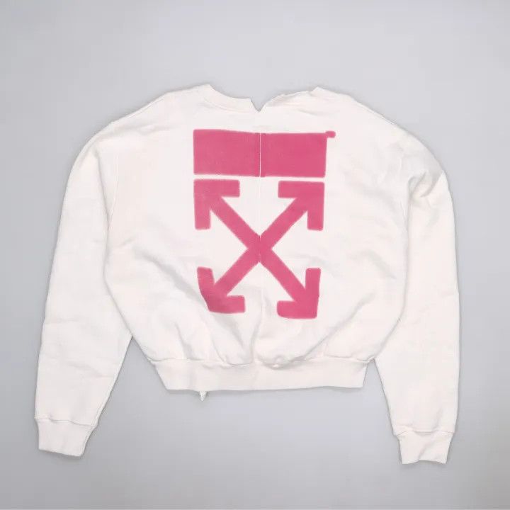 Off-White Off-White SS23 Graphic Print Long Sleeve Sweatshirt 0079 Size US L / EU 52-54 / 3 - 8 Thumbnail