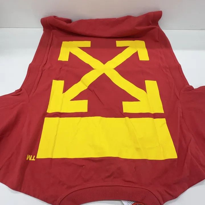 Off-White Off-White Red Short Sleeve T-Shirt 0079 Size US XS / EU 42 / 0 - 5 Thumbnail
