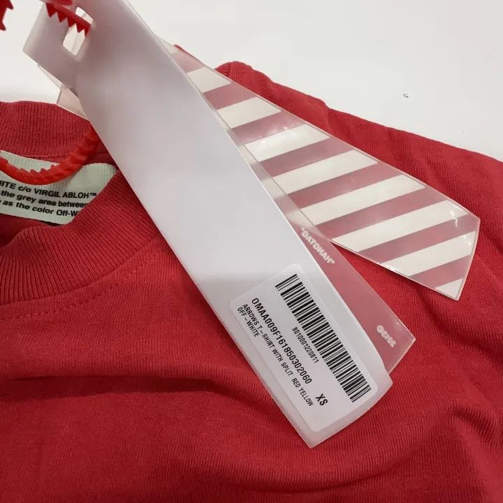 Off-White Off-White Red Short Sleeve T-Shirt 0079 Size US XS / EU 42 / 0 - 4 Thumbnail