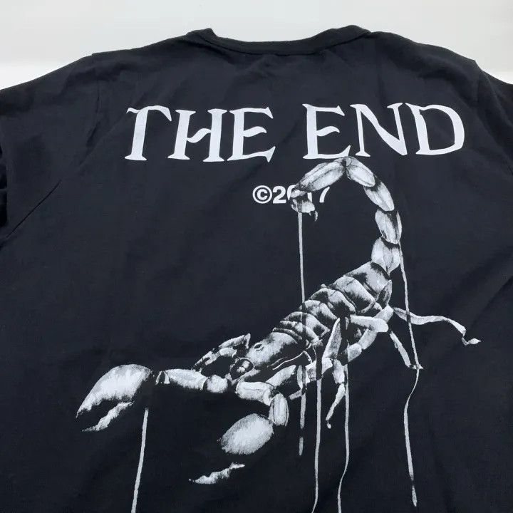 Off-White OFF-WHITE Black Graphic Scorpion Short Sleeve Top 0079 Size US M / EU 48-50 / 2 - 5 Thumbnail