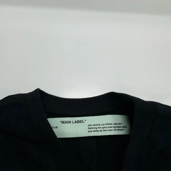 Off-White Off-White Black Graphic Loose Fit T-Shirt 0079 Size US XS / EU 42 / 0 - 4 Thumbnail