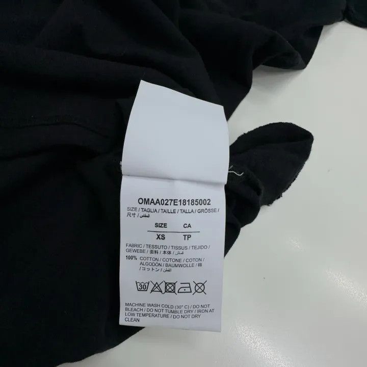 Off-White Off-White Black Graphic Loose Fit T-Shirt 0079 Size US XS / EU 42 / 0 - 3 Thumbnail