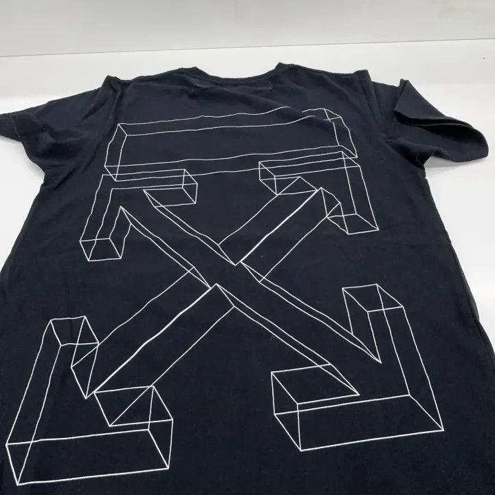 Off-White Off-White Black Graphic Loose Fit T-Shirt 0079 Size US XS / EU 42 / 0 - 6 Thumbnail