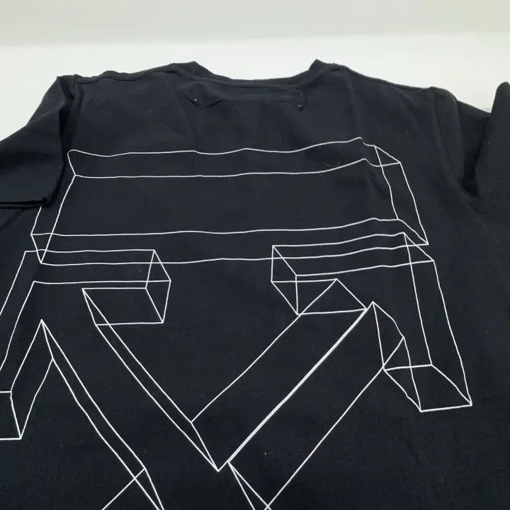 Off-White Off-White Black Graphic Loose Fit T-Shirt 0079 Size US XS / EU 42 / 0 - 5 Thumbnail