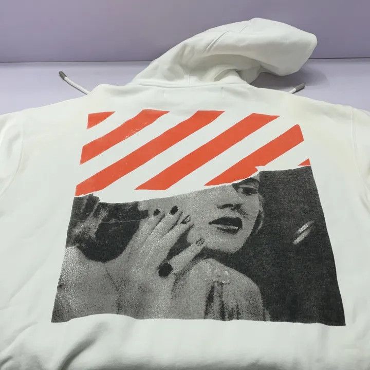 Off-White Off-White Marilyn Monroe Hoodie for Men 0079 Size US XXS / EU 40 - 13 Thumbnail