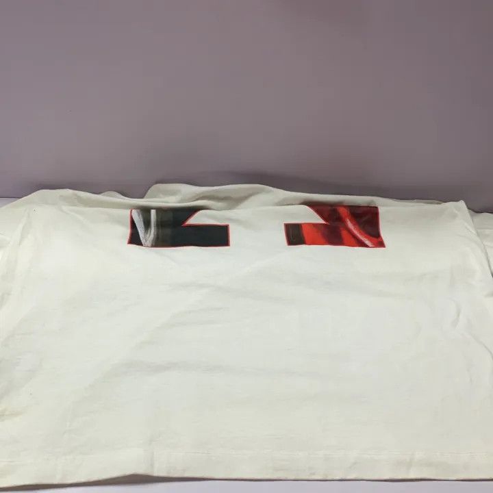 Off-White Off-White White Short Sleeve T-Shirt with Graphic 0079 Size US S / EU 44-46 / 1 - 14 Thumbnail