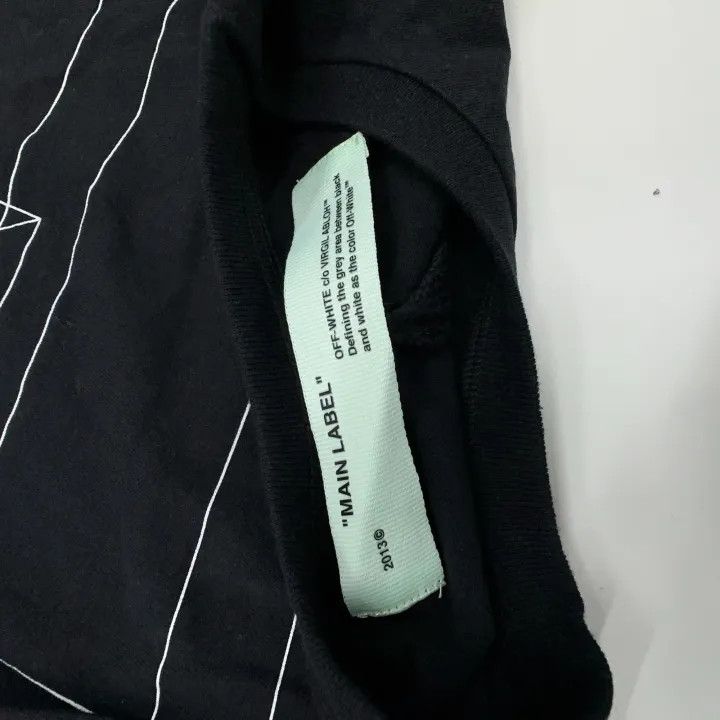 Off-White Off-White Oversized Black Arrow Print T-Shirt 0079 Size US XS / EU 42 / 0 - 4 Thumbnail