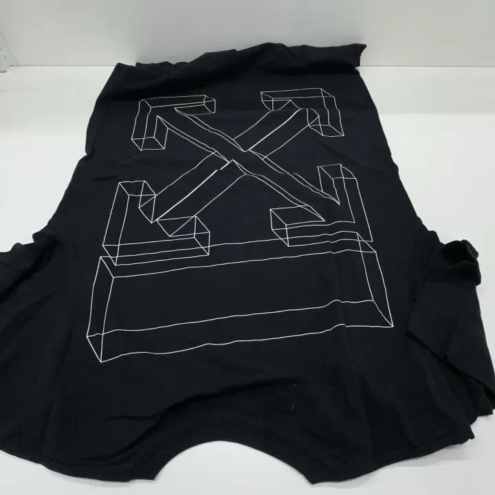 Off-White Off-White Oversized Black Arrow Print T-Shirt 0079 Size US XS / EU 42 / 0 - 3 Thumbnail