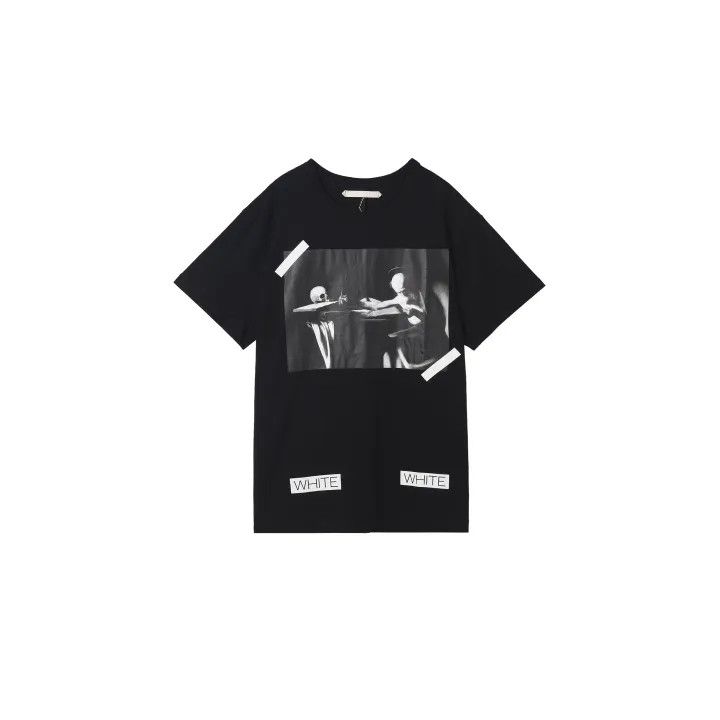 Off-White Off-White Skull Painting T-Shirt for Men 0079 Size US XXS / EU 40 - 2 Thumbnail