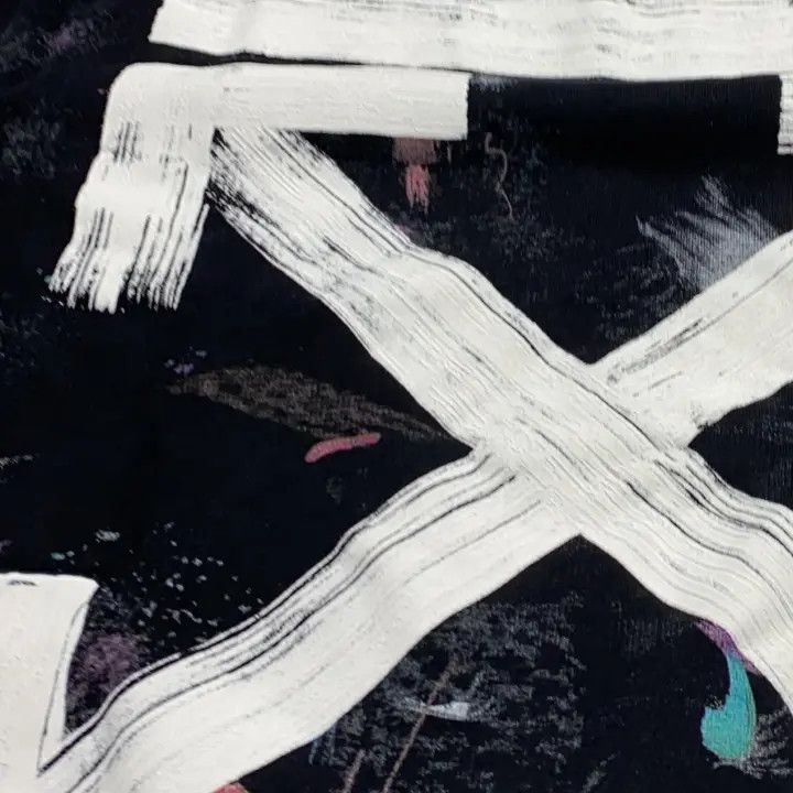 Off-White Off-White Black Splash Print Pullover Sweatshirt 0079 Size US S / EU 44-46 / 1 - 7 Thumbnail