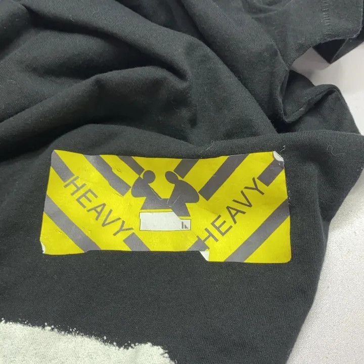 Off-White Off-White Black Short Sleeve Tee with Print 0079 Size US XXS / EU 40 - 9 Thumbnail