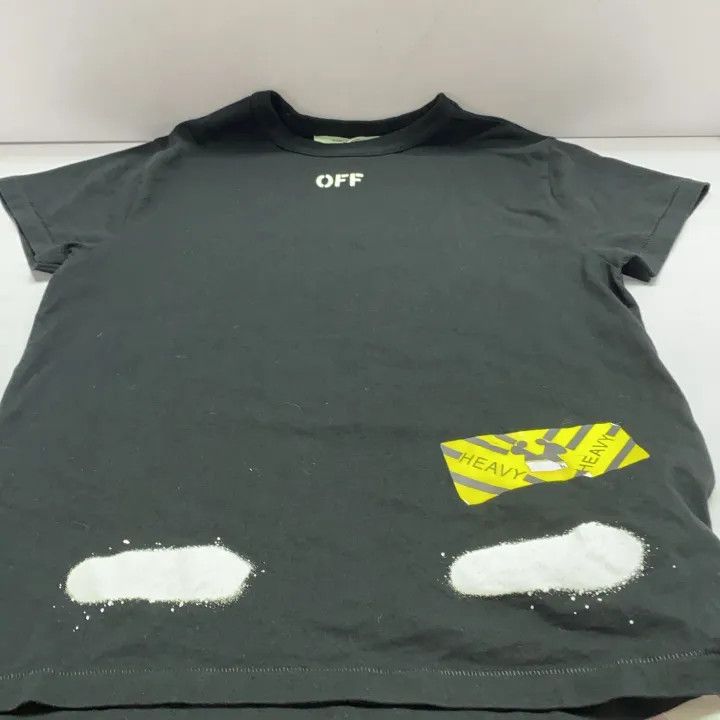 Off-White Off-White Black Short Sleeve Tee with Print 0079 Size US XXS / EU 40 - 11 Thumbnail