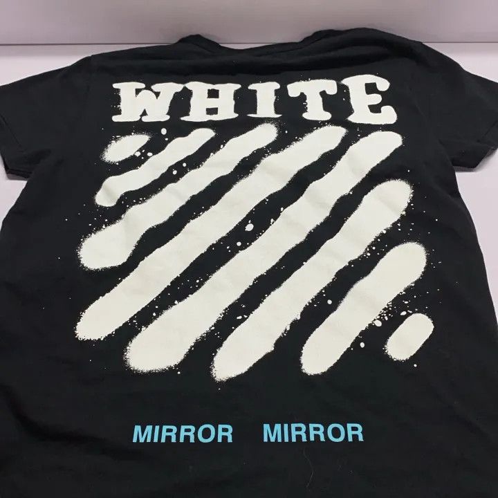 Off-White Off-White Black Short Sleeve Tee with Print 0079 Size US XXS / EU 40 - 7 Thumbnail