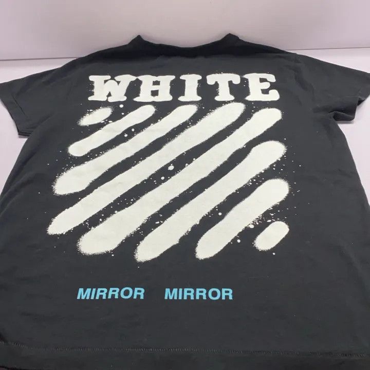 Off-White Off-White Black Short Sleeve Tee with Print 0079 Size US XXS / EU 40 - 12 Thumbnail