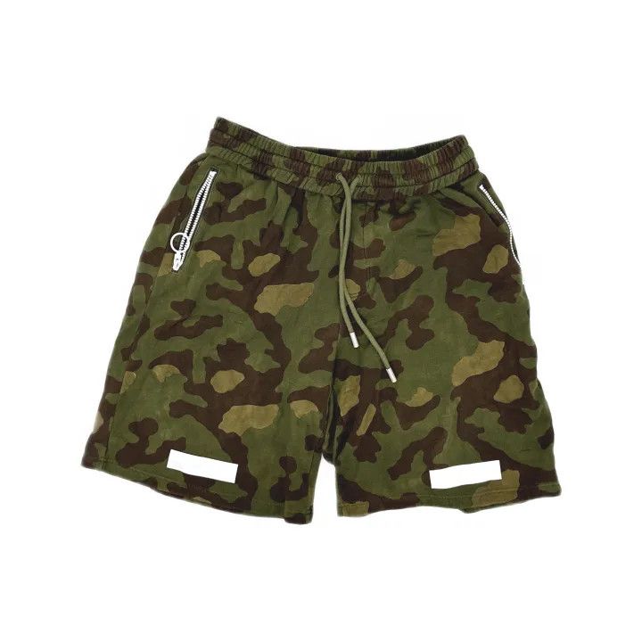 Off-White Off-White Camouflage Casual Shorts for Men 0079 Size US 34 / EU 50 - 2 Thumbnail