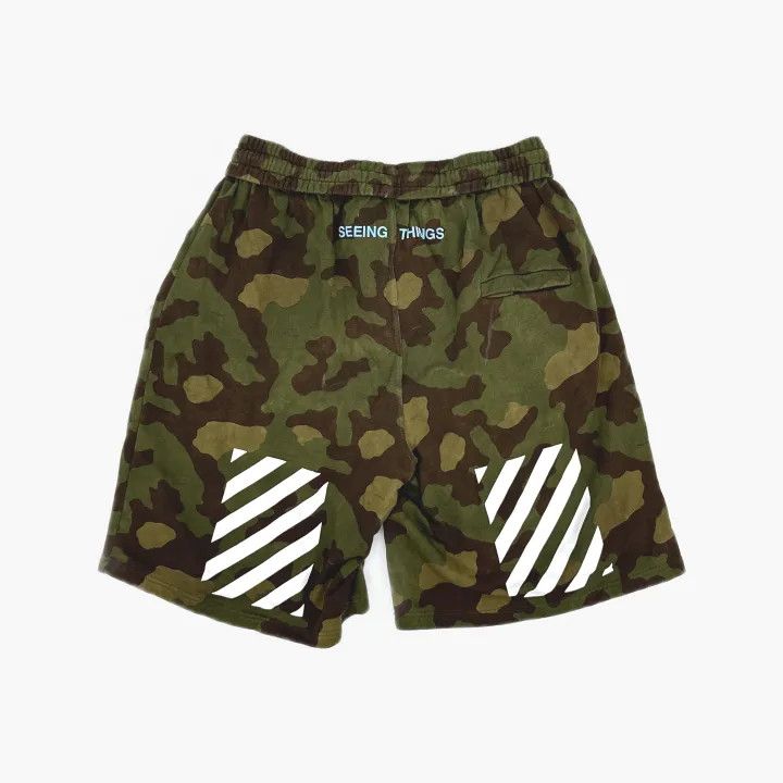 Off-White Off-White Camouflage Casual Shorts for Men 0079 Size US 34 / EU 50 - 3 Thumbnail