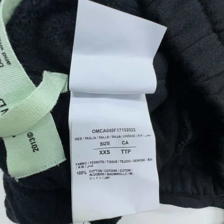 Off-White Off-White Graphic Print Relaxed Sweatpants 0079 Size US 26 / EU 42 - 2 Thumbnail