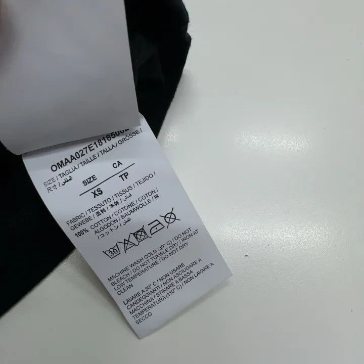 Off-White Off-White Black Loose Fit Short Sleeve T-Shirt 0079 Size US XS / EU 42 / 0 - 3 Thumbnail