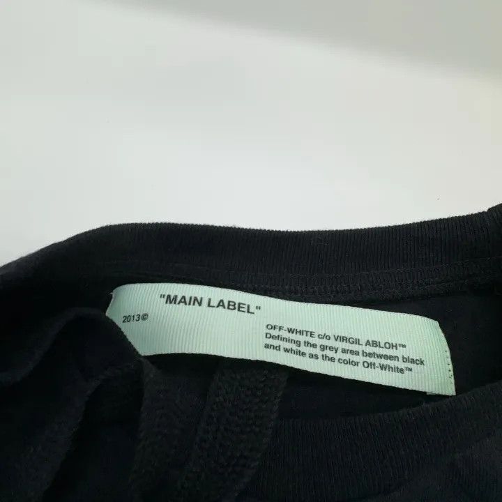 Off-White Off-White Black Loose Fit Short Sleeve T-Shirt 0079 Size US XS / EU 42 / 0 - 4 Thumbnail