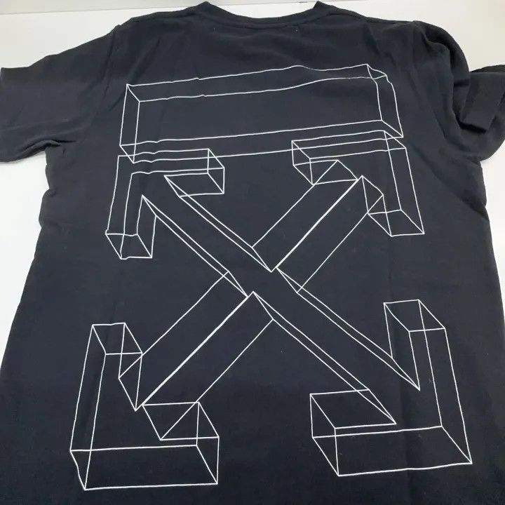 Off-White Off-White Black Loose Fit Short Sleeve T-Shirt 0079 Size US XS / EU 42 / 0 - 5 Thumbnail