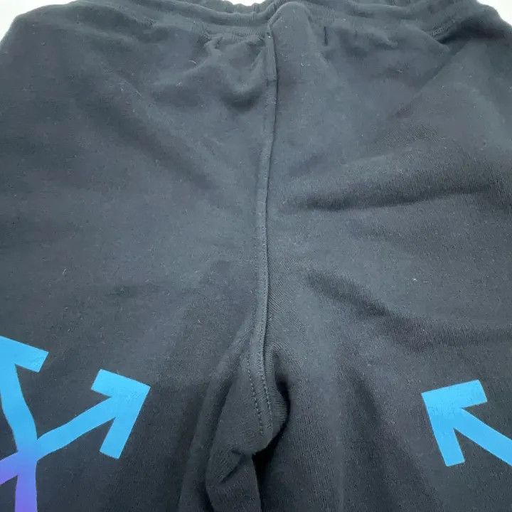 Off-White Off-White Logo Print Black Shorts 0079 Size US 26 / EU 42 - 4 Thumbnail