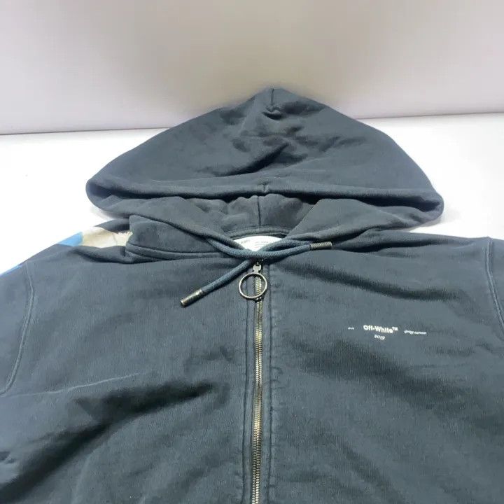 Off-White Off-White Graphic Zip Hoodie for Couples 0079 Size US L / EU 52-54 / 3 - 14 Thumbnail