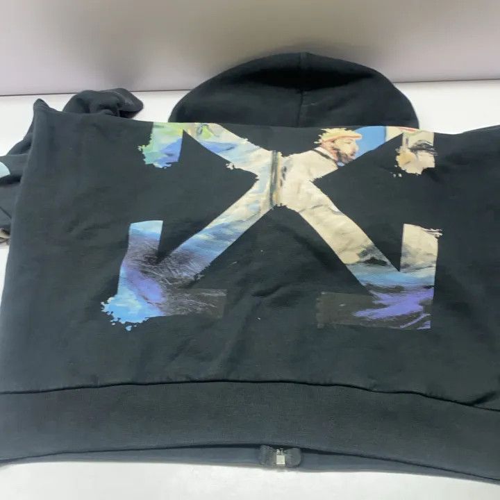 Off-White Off-White Graphic Zip Hoodie for Couples 0079 Size US L / EU 52-54 / 3 - 16 Thumbnail