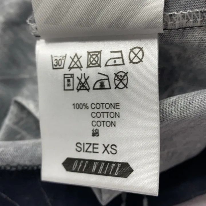 Off-White Off-White Marble Print Short Sleeve T-Shirt 0079 Size US XS / EU 42 / 0 - 4 Thumbnail