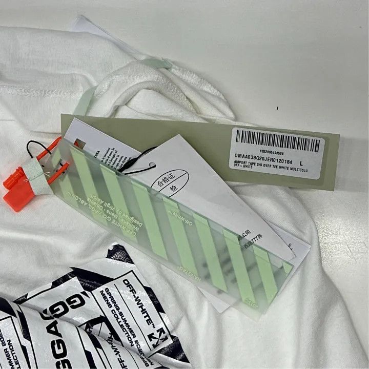 Off-White Off-White Graphic Arrow Print Relaxed Fit T-Shirt 0079 Size US L / EU 52-54 / 3 - 3 Thumbnail