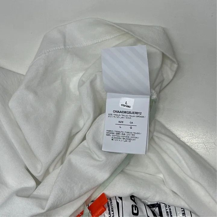 Off-White Off-White Graphic Arrow Print Relaxed Fit T-Shirt 0079 Size US L / EU 52-54 / 3 - 4 Thumbnail