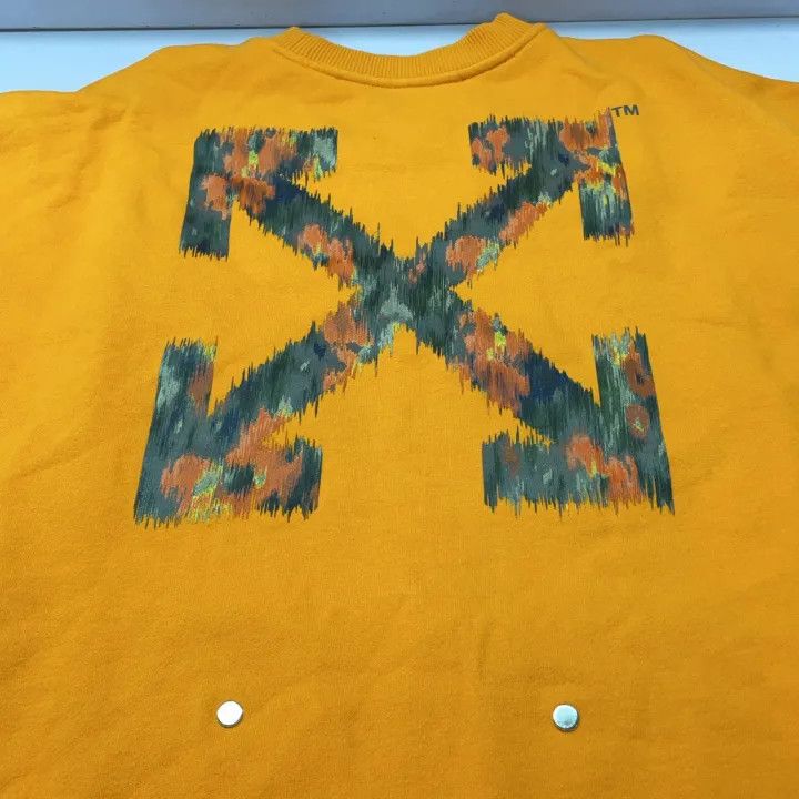 Off-White Off-White Graffiti Arrow Pattern Short Sleeve Tee 0079 Size US XS / EU 42 / 0 - 6 Thumbnail