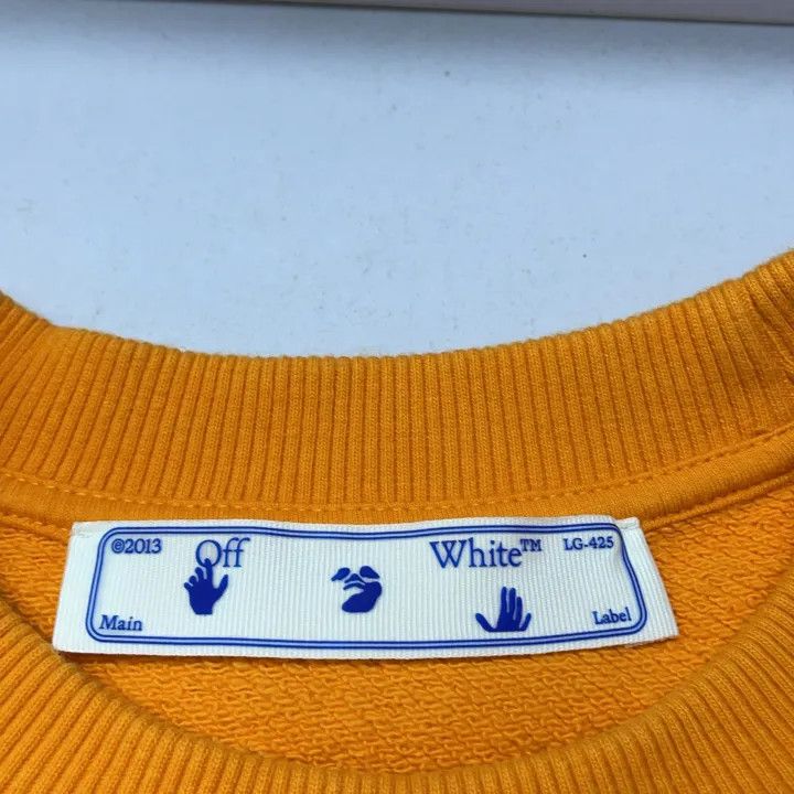 Off-White Off-White Graffiti Arrow Pattern Short Sleeve Tee 0079 Size US XS / EU 42 / 0 - 4 Thumbnail