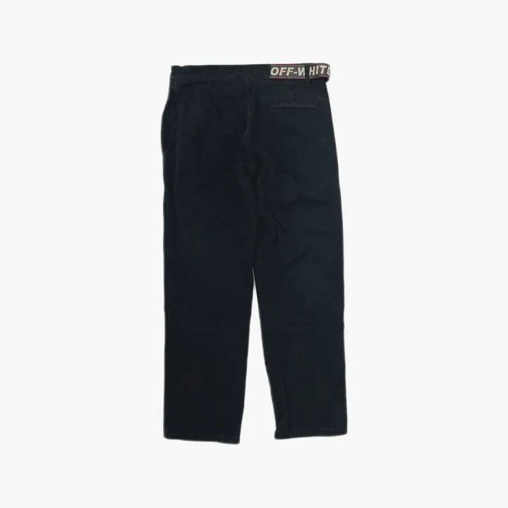 Off-White Off-White Black Waist-Detail Cargo Pants 0079 Size US 30 / EU 46 - 2 Thumbnail