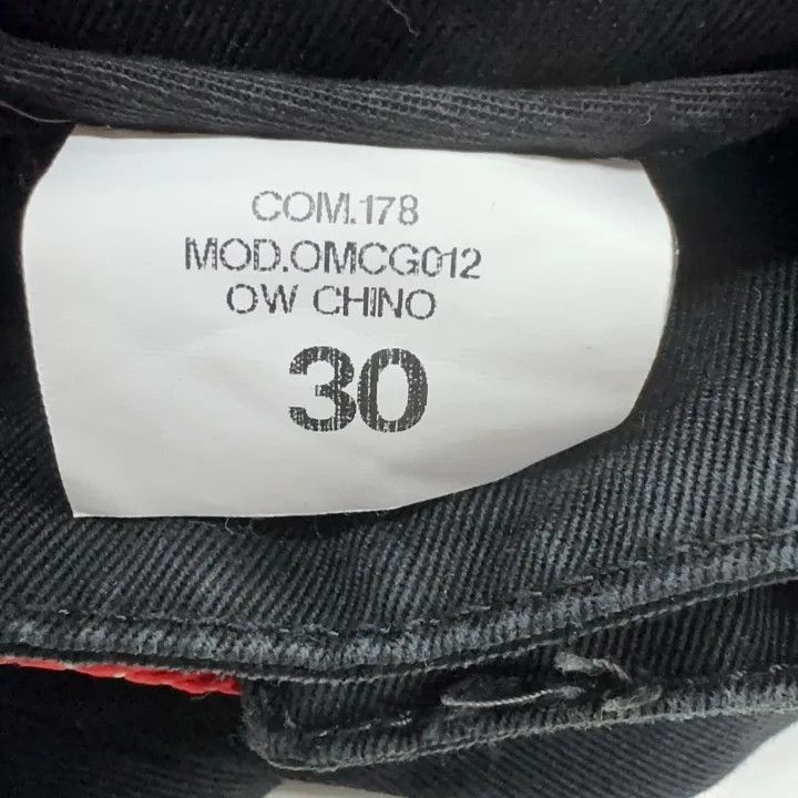 Off-White Off-White Black Waist-Detail Cargo Pants 0079 Size US 30 / EU 46 - 3 Thumbnail